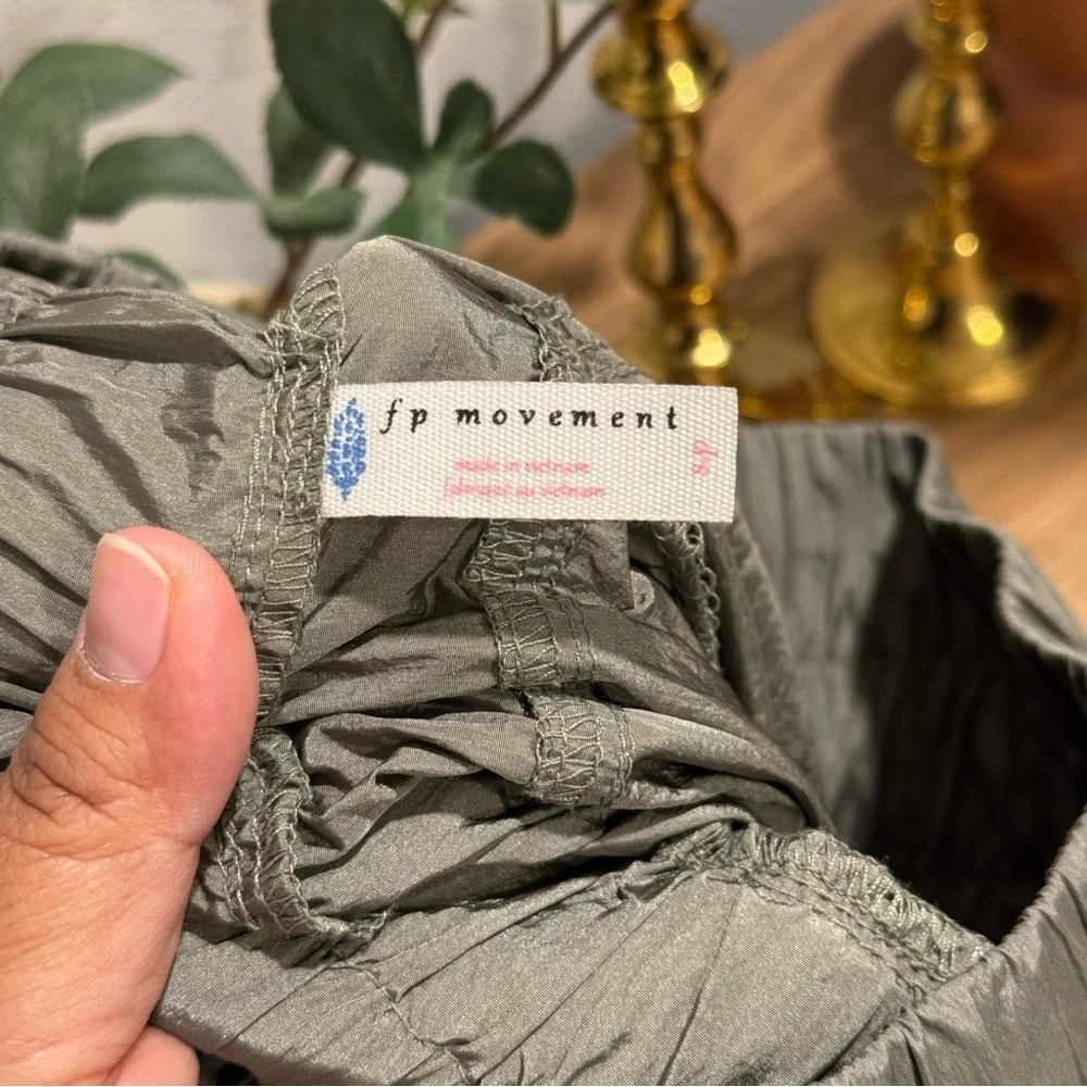 Free People Movement Women’s Small Way Home Nylon High Rise Jogger Athleisure
